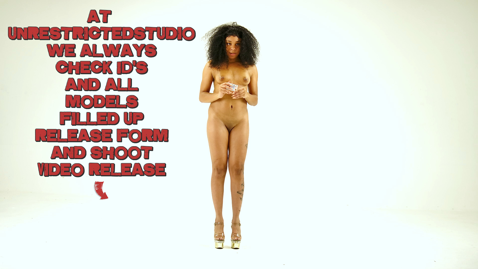 NUDE AMATUER MODEL DISCLAIMER